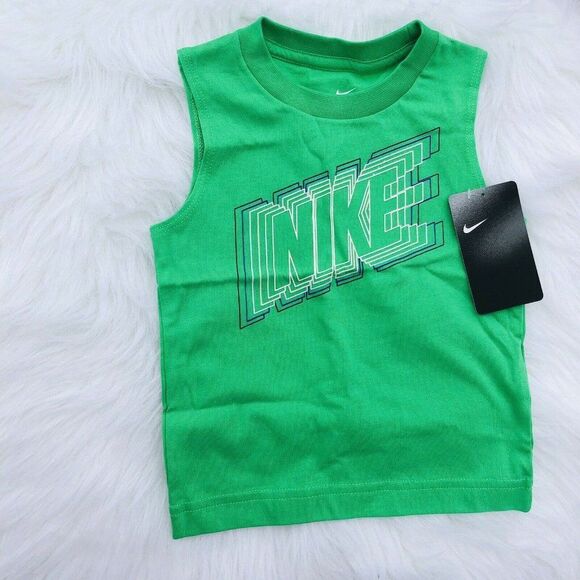Brand New Nike Reverb Sleeveless Graphic Tee For Kids Size 2T - Picture 2 of 6